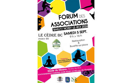 Forum des Associations samedi 5 septembre